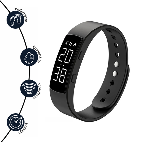 Bracelet réveil vibrant